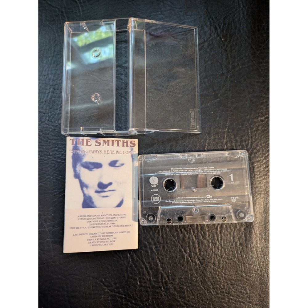 The‎ Smiths Strangeways Here We Come Cassette Tape 1987 Sire Rough Trade 4-25649